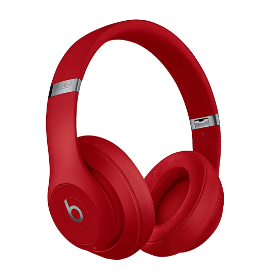 Beats Studio 3 Wireless Bluetooth Headphones (Over Ear) Red Core