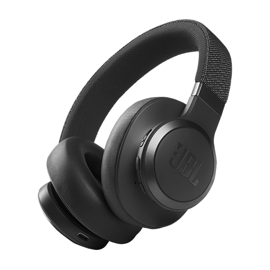 JBL Live 660NC Over Ear Bluetooth Headset - Black