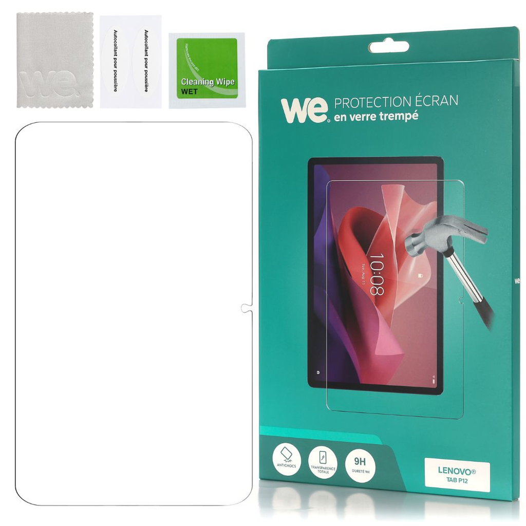 ***Verre Trempé tablette LENOVO Tab P12 12.7 - Film de protection Anti-Rayures