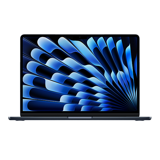 Apple MacBook Air 13 M4 2025 QWERTZ 16GB RAM 256GB 10-Core CPU 8-Core GPU - Midnight