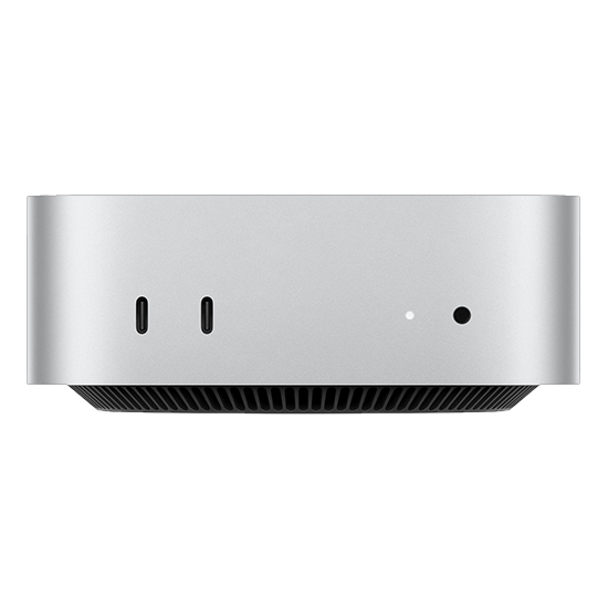 Apple Mac mini M4, 10-Core CPU, 10-Core GPU, 16GB RAM, 512GB SSD - Silver