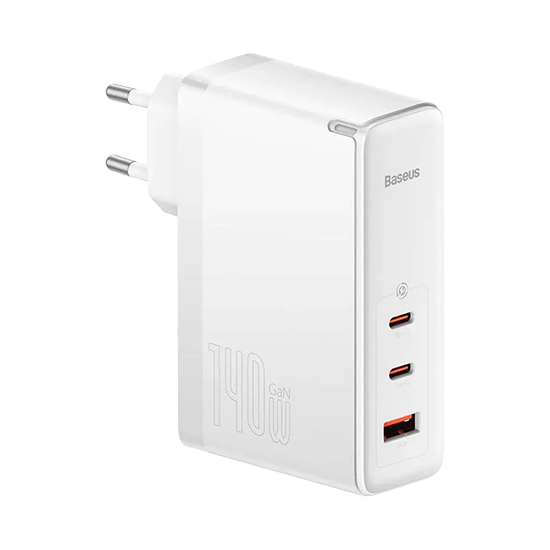 Baseus 140W Pro Fast Charger GaN5 - White 