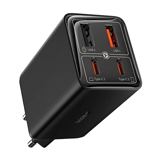 Baseus 65W Pro Fast Charger GaN6 - Black