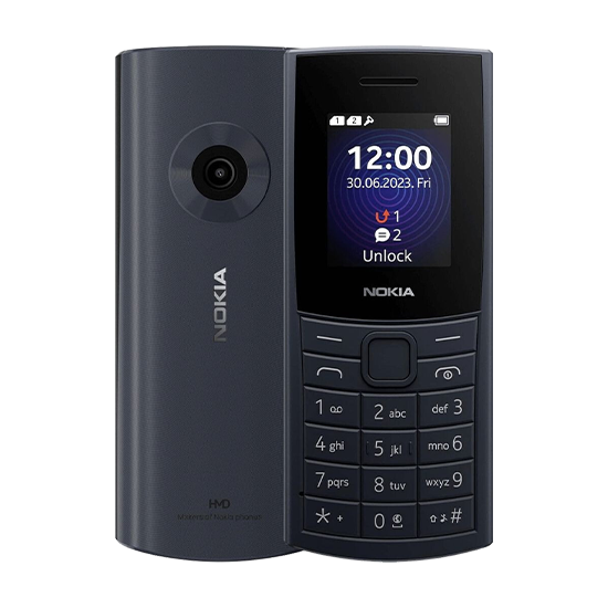 [6438409099303] Nokia 110 2024 (EN,DE,IT,FR,ES,PT,RO) - Blue