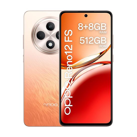 Oppo Reno12 FS 4G Dual Sim 8GB RAM 512GB - Amber Orange