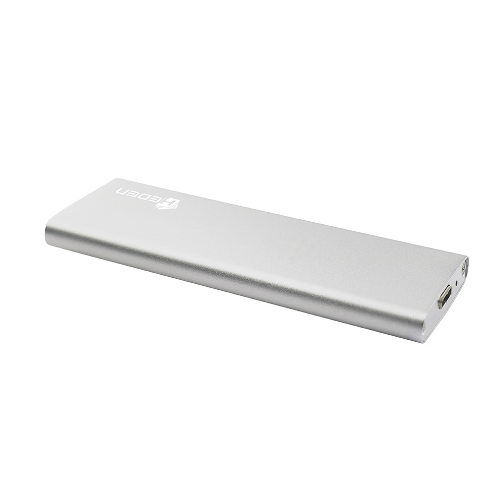 Boitier externe Heden M2 pour SSD M2 NGFF SATA jusqu'à 2T interface USB 3.1 (typ