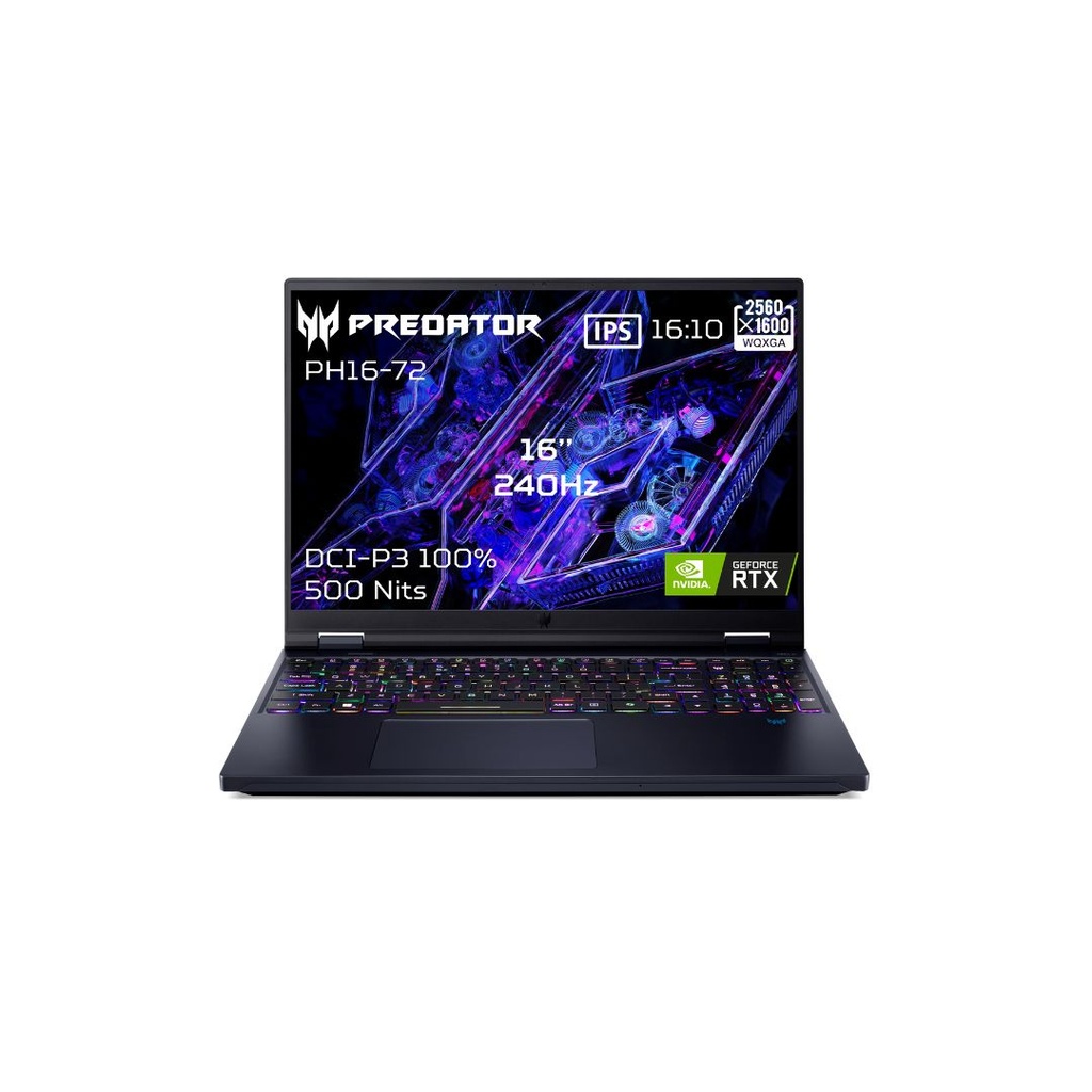 Portable Acer Predator Helios 16 PH16-72-935N Intel Core i9-14900HX 32GB DDRS5 2