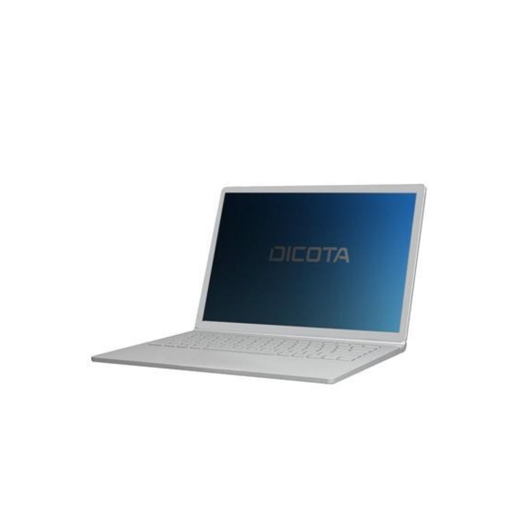 DICOTA Filtre de confidentialitéMacBook Air 13.6 M2, Noir magnetic 2 vues  D3200