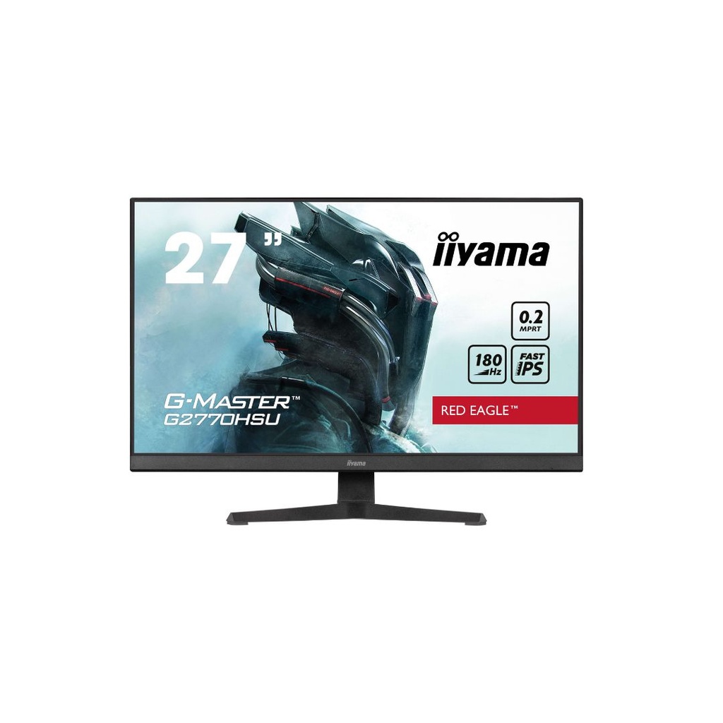 Ecran IIYAMA 27'' G-Master Noir 0.2ms Red eagle Fast IPS 1920x1080 180Hz 300 cd/