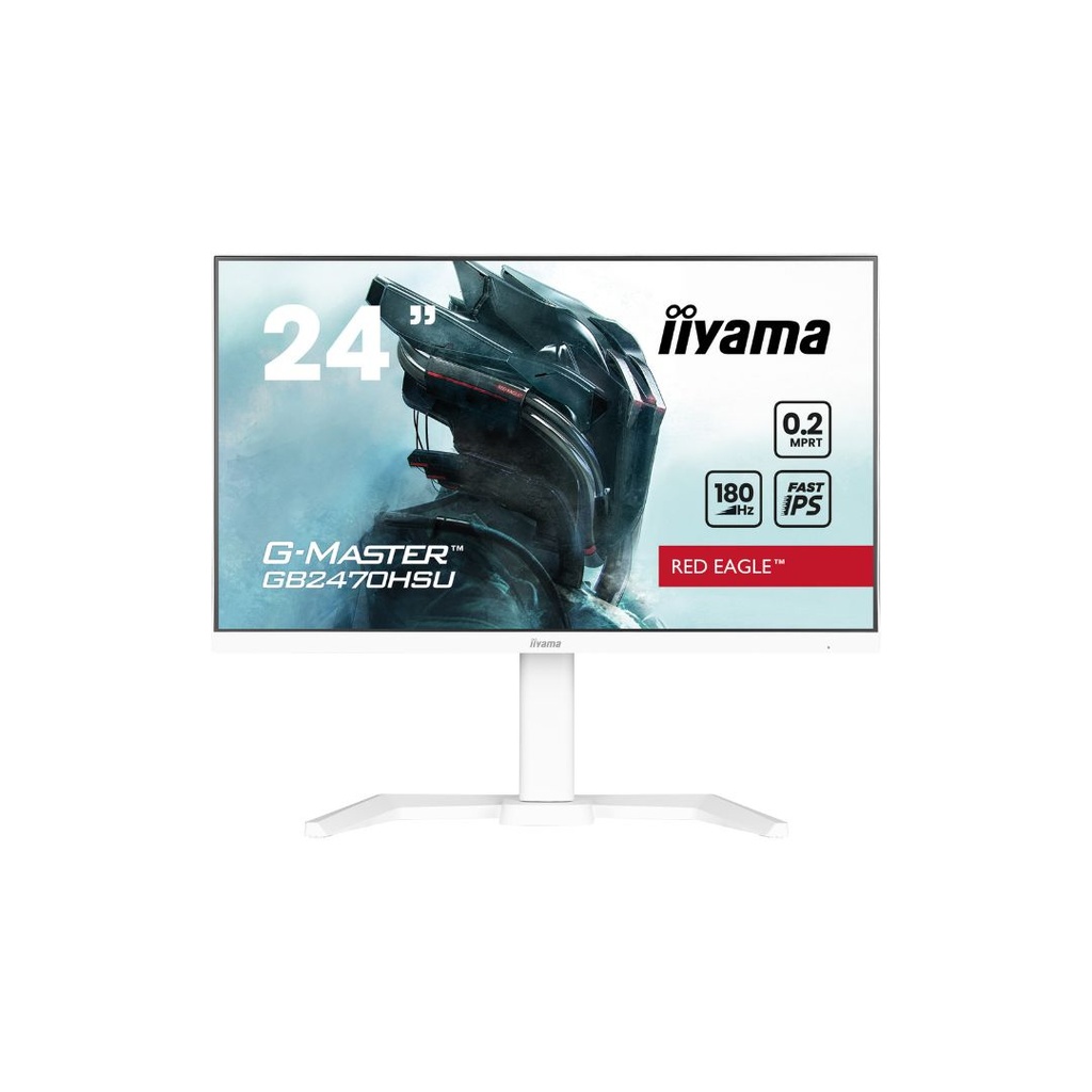 Ecran IIYAMA 23.8'' G-Master Red eagle Blanc Fast IPS 1920x1080 0.2ms 300cd/m  1