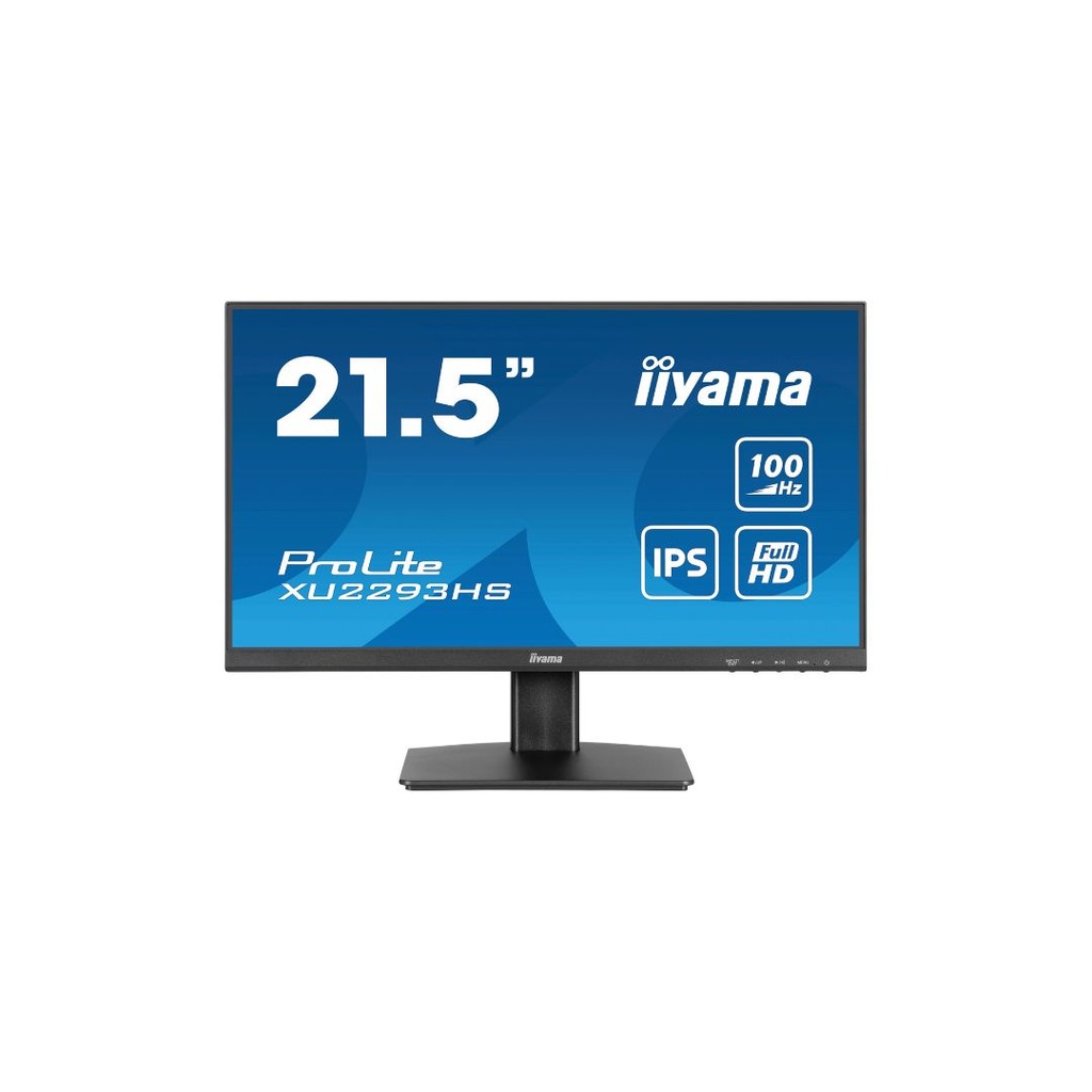 Ecran IIYAMA 21.5 Noir IPS 16:9 1ms ULTRA MINCE 1920x1080 100Hz 300 cd/m  1ms H