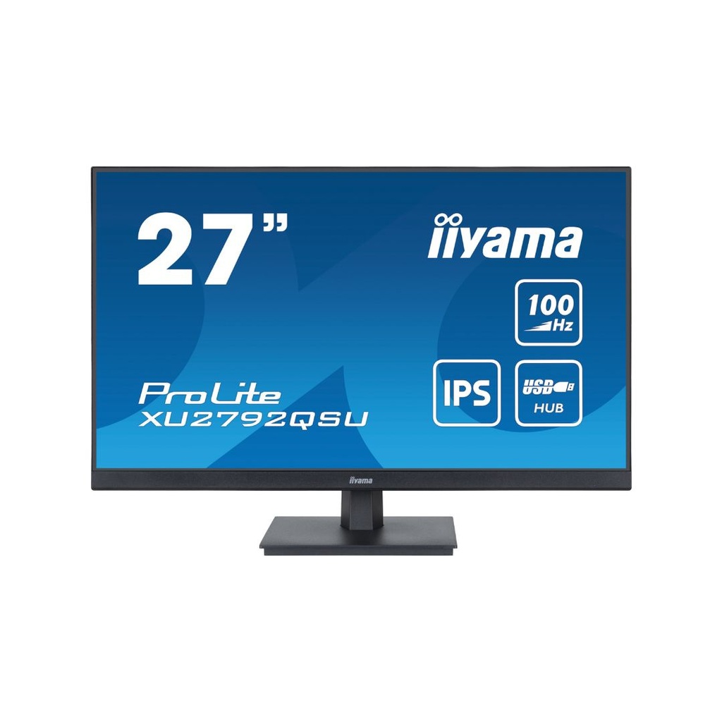 Ecran IIYAMA 27 dalle IPS ULTRA MINCE 2560x1440 0.4ms 100Hz 250 cd/m  HDMI Disp