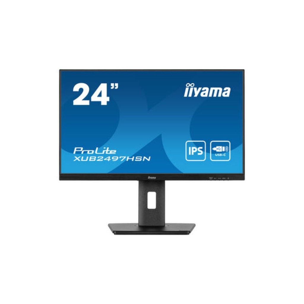 Ecran IIYAMA 24'' Ultra mince Noir IPS 1920x1080 100Hz 1ms 300cd/m  HDMI DP USB-