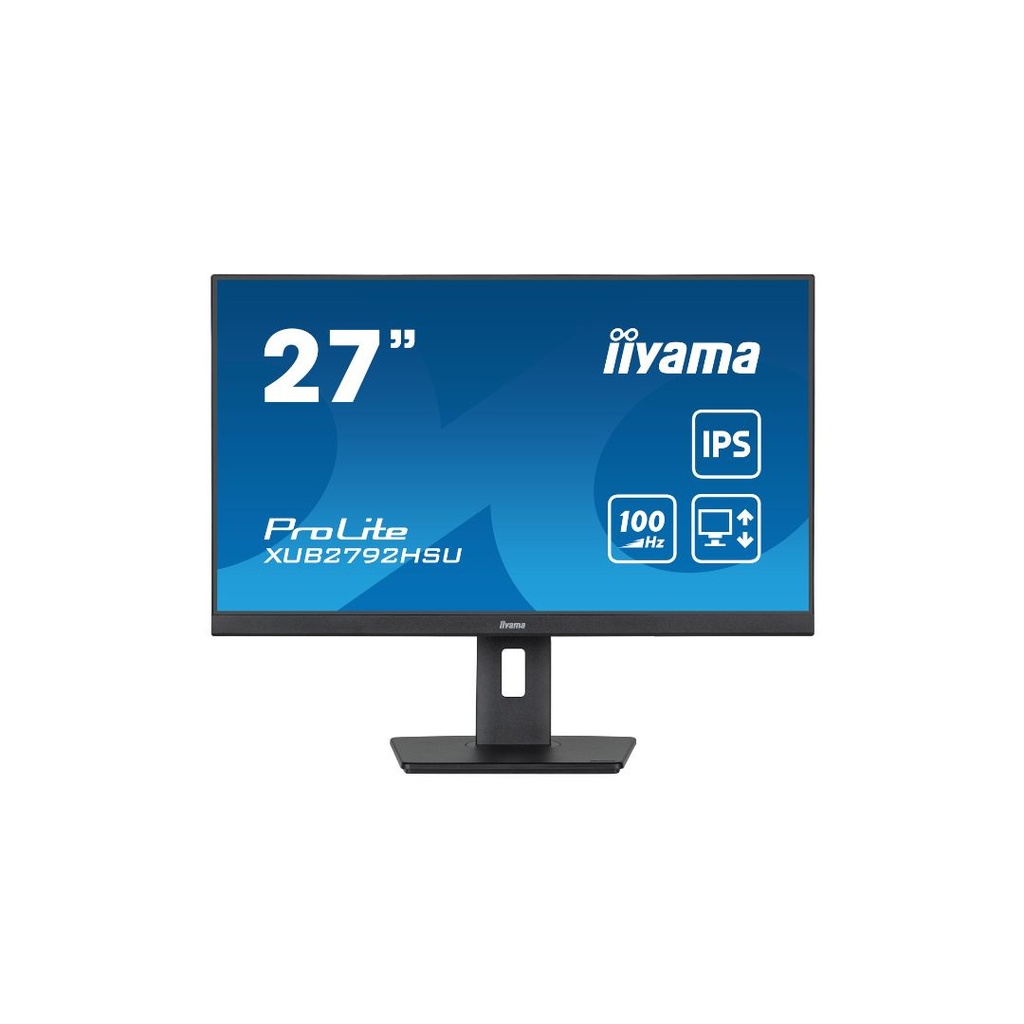 Ecran IIYAMA 27 dalle IPS 0.4ms ULTRA MINCE 1920x1080 100Hz HDMI DisplayPort Ha