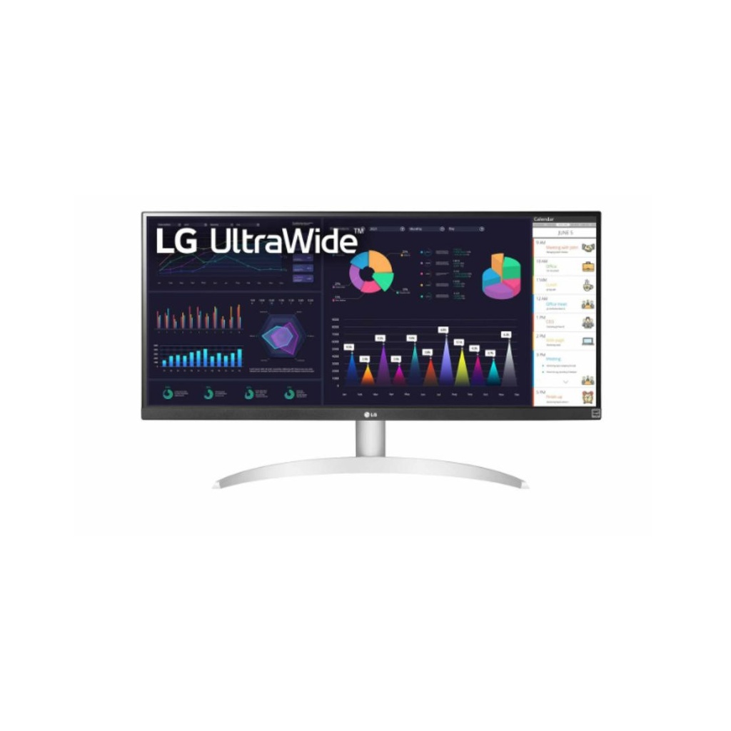 ECRAN LG 29 IPS 21:9 Aluminium/Blanc FHD 2560x1080 100Hz 5ms 250cd/m  1000 :1 H