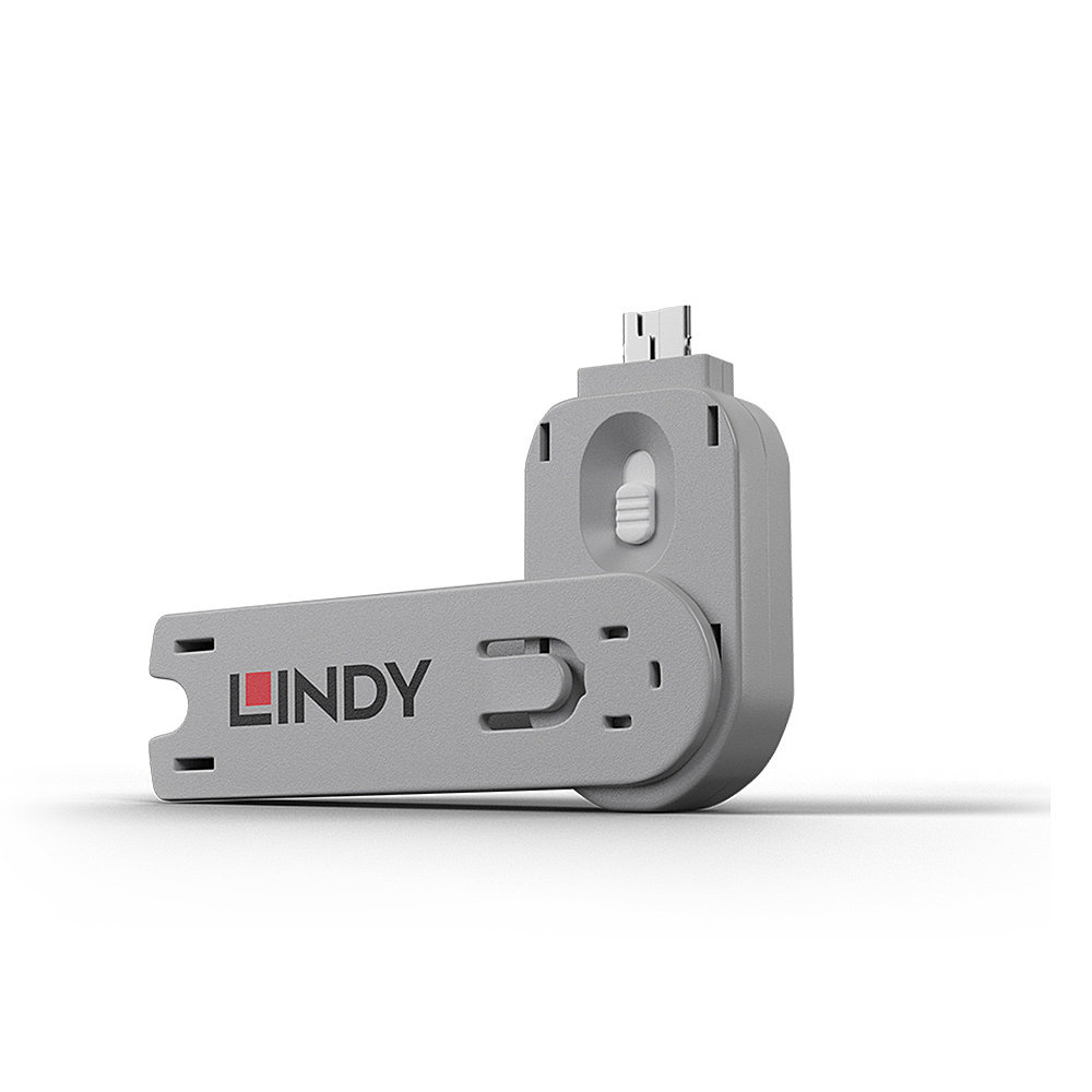 Clé pour bloqueur de port USB type A, blanc