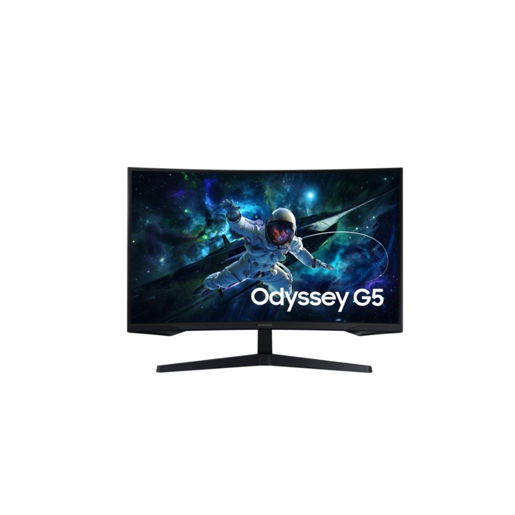 Ecran 32'' Samsung Gaming Odyssey G55C Noir QHD 2560x1440 165Hz  Incurvé 1000R 1