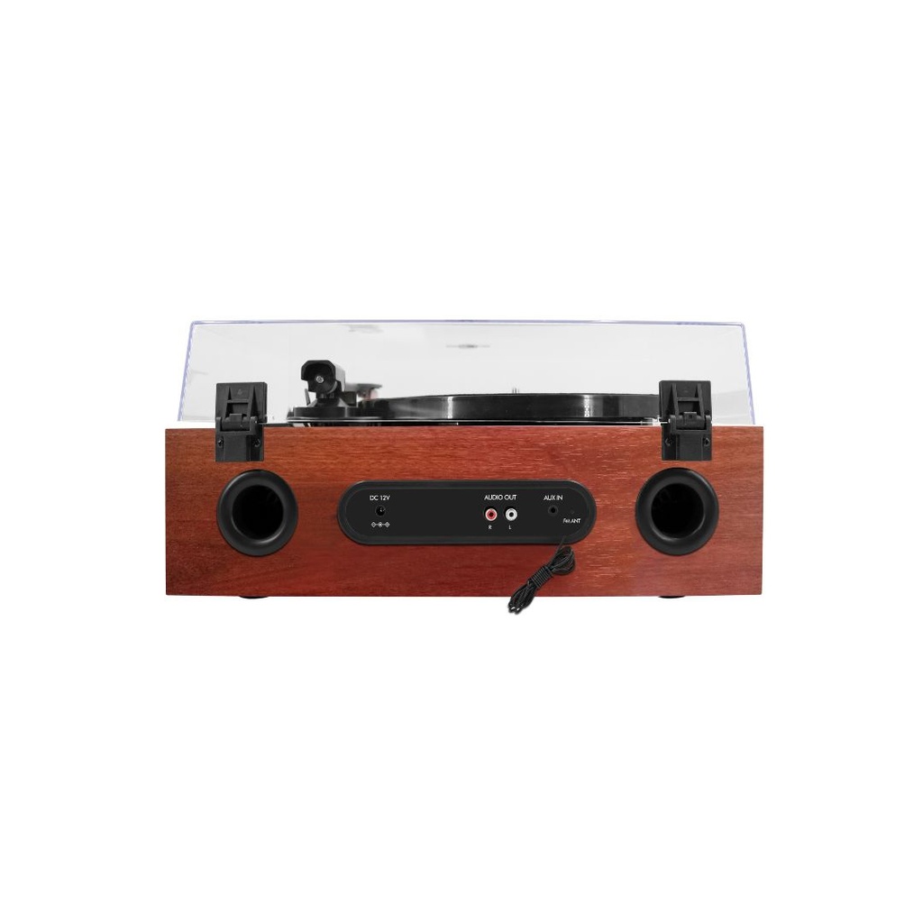 Platine vinyle Halterrego ALL-in-one avec 2 HP intégrés / couvercle,  RMS 2* 8W,