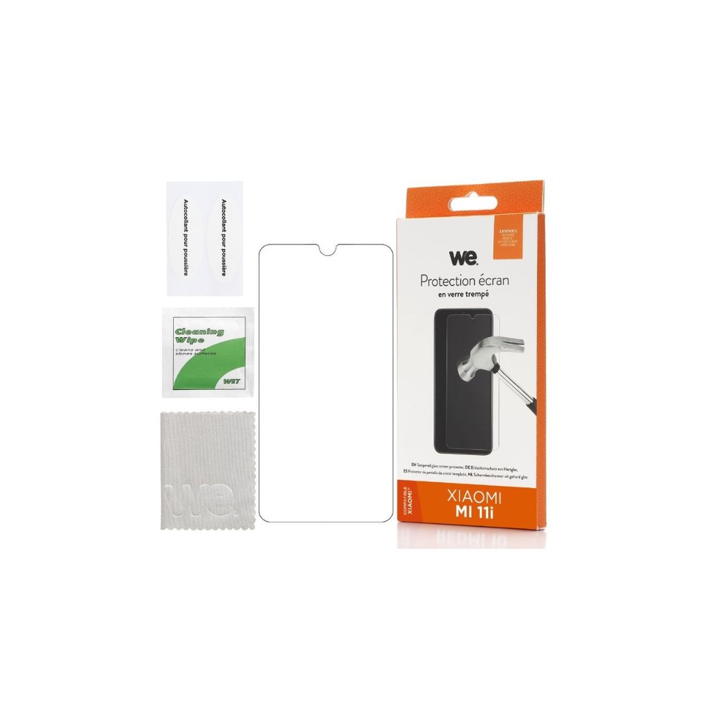 ***WE Verre trempé XIAOMI MI 11i