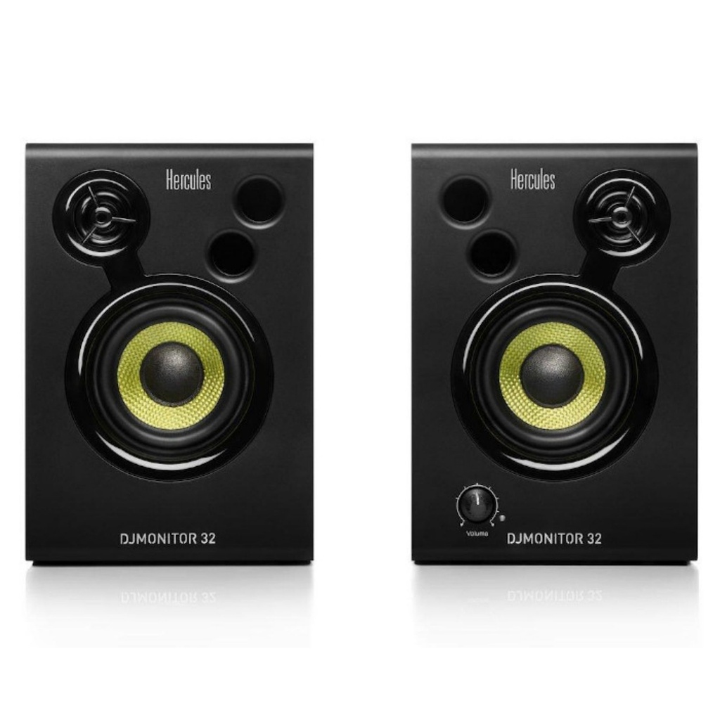 Hercules DJMonitor 32 enceintes de monitoring actives DJi 2x15 Watts RMS 60Watts