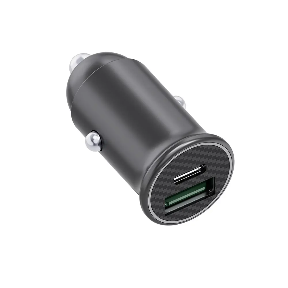 Chargeur allume-cigare WE - 2 ports USB (USB-A max 18W+ USB-C max 60W) QC et PD