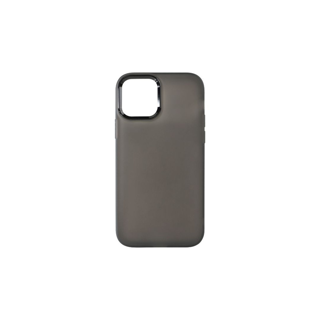 ***WE Coque colorée protection METALLIQUE IPHONE 12 / 12 PRO Noir