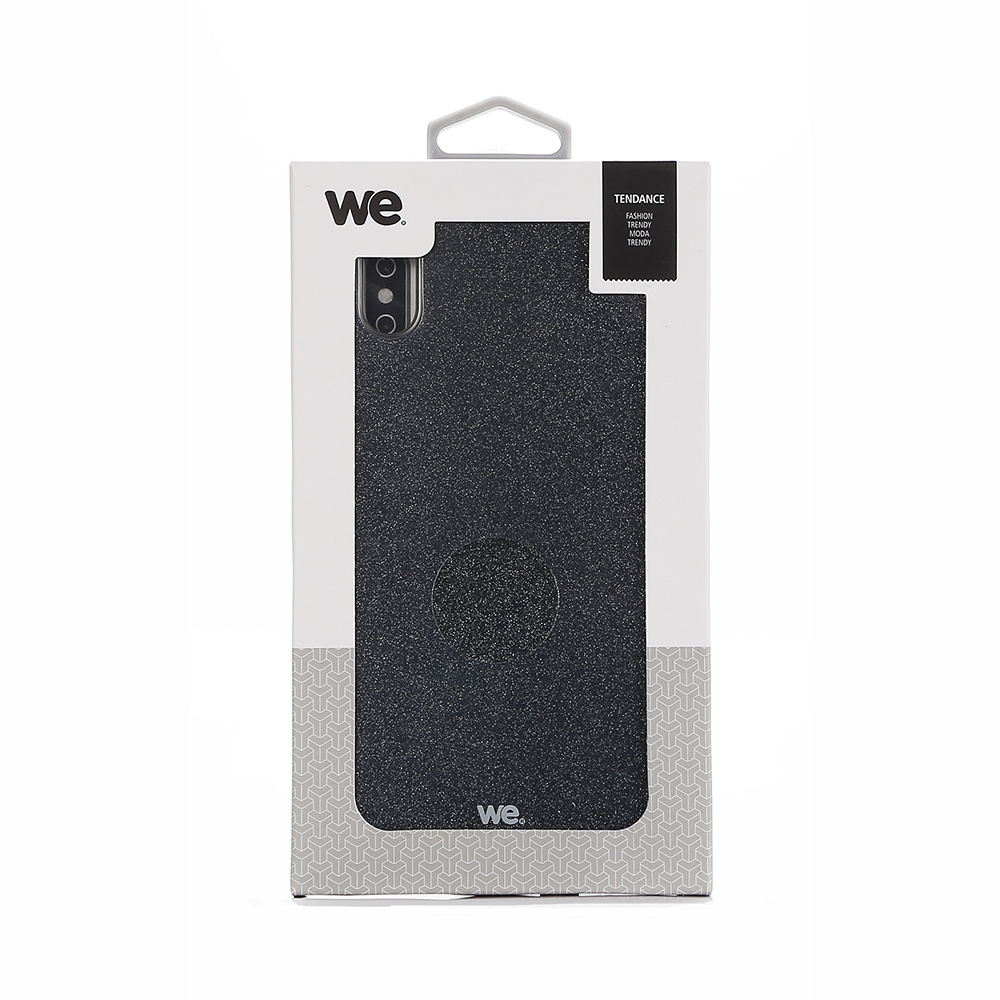 ***We coque de protection PAILLETTES APPLE IPHONE XS MAX Noir