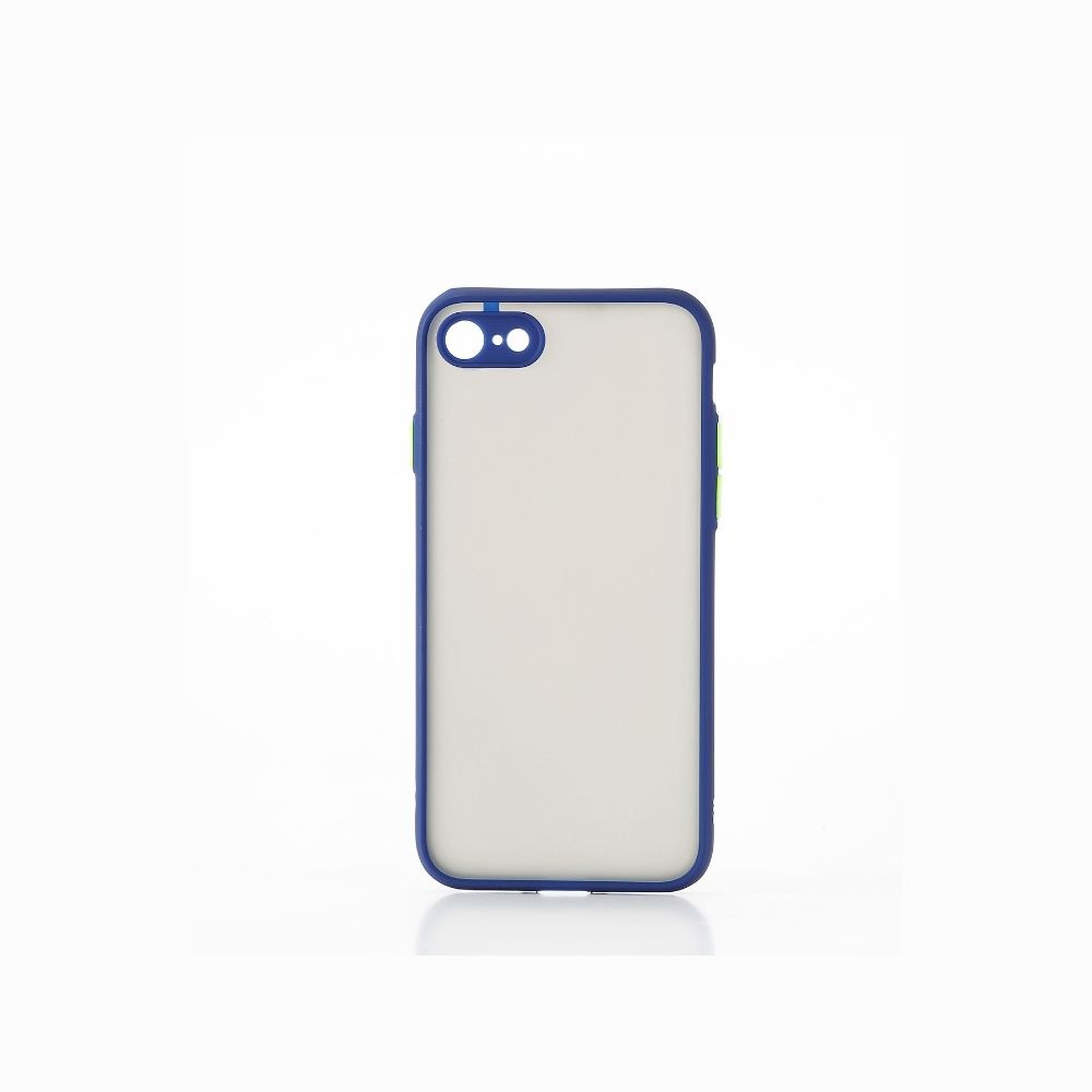 ***We Coque de protection RUBBER APPLE IPHONE 7 / 8 / SE 2020 Bleu