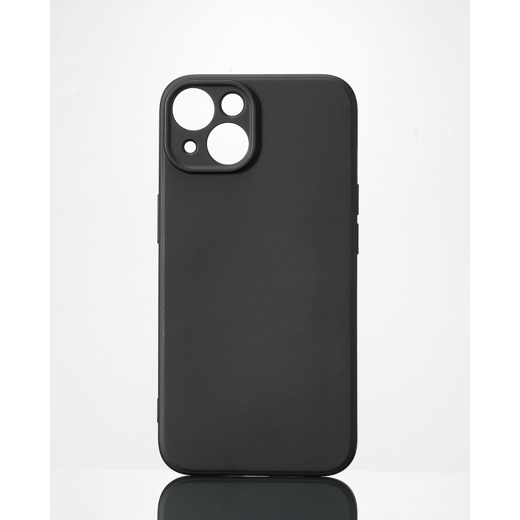 ***We Coque de protection SILICONE APPLE IPHONE 14 Noir