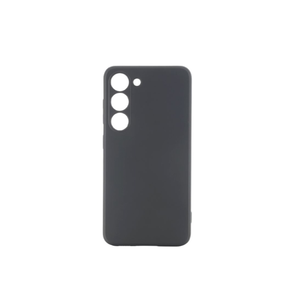 ***We Coque de protection SILICONE SAMSUNG GALAXY S23 noir