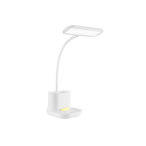 [WELAMPEPSBL] Lampe de table WE avec porte stylo, luminosité réglable, 3 couleurs de températu