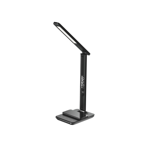 [WELAMREVINDUCN] Lampe de bureau avec la charge induction Qi 10W, fonction réveil, affichage de l