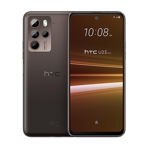 [htcU23p5g12_256cobde] HTC U23 Pro 5G Dual Sim 12GB RAM 256GB - Coffee Black