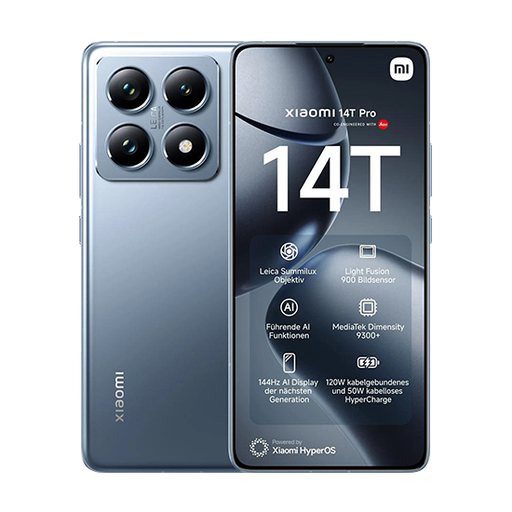 [6941812789353] Xiaomi 14T Pro 5G Dual Sim 12GB RAM 512GB - Blue