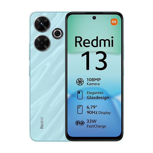 [xiar138256ocbleu] Xiaomi Redmi 13 4G Dual Sim 8GB RAM 256GB - Blue