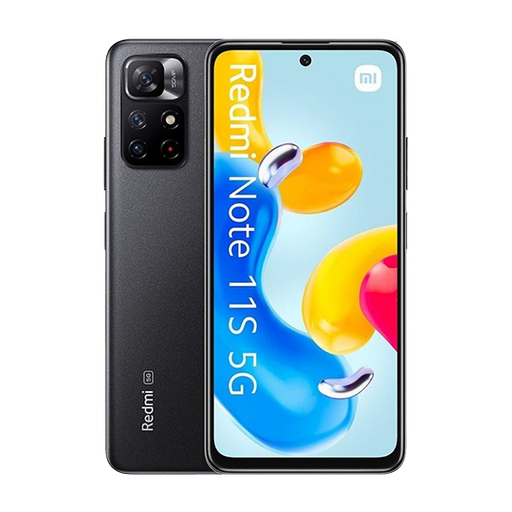 [xiaren11s5g128mbeu] Xiaomi Redmi Note 11s 5G Dual Sim 4GB RAM 128GB - Midnight Black