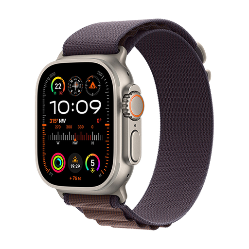 [MRET3EU] Watch Apple Watch Ultra 2 LTE 49mm Titanium Case with Alpine Loop M - Indigo