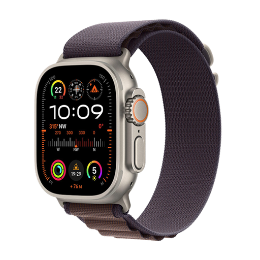 [MRER3FDA] Watch Apple Watch Ultra 2 (2023) LTE 49mm Natural Titanium Case with Alpine Loop S - Indigo