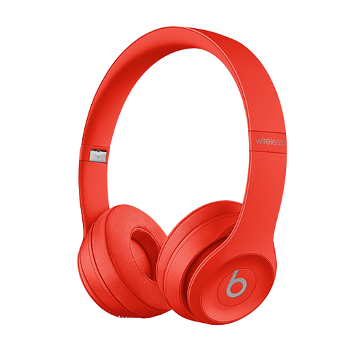 [190199312692] Beats Solo 3 Wireless Bluetooth Headphones (Over Ear) - Citrus Red