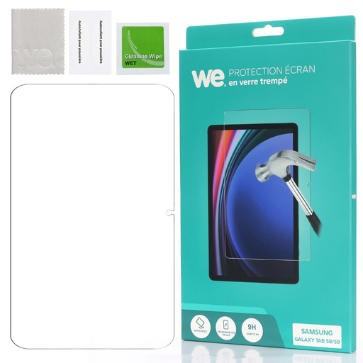 [WE009SAMTABS9] ***Verre Trempé tablette Galaxy Tab S8 11 2021 / S9 11 2023 / S9 FE - Film de