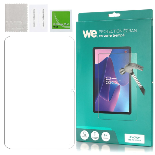 [WE009LENTABP112G] ***Verre Trempé tablette LENOVO Tab P11 (2e gén.) 11.5 - Film de protection Ant