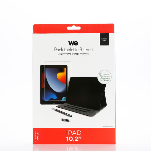 [WEBUNDLETABIPAD102] ***WE Bundle avec étui protection tab/film protection écran/stylet - Compatible 
