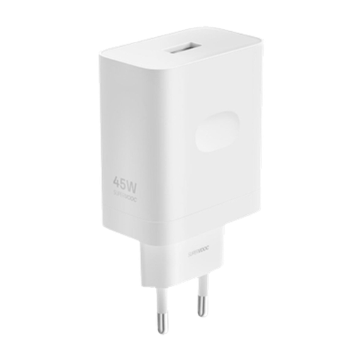 [6932169343428] Oppo 45W USB-C SuperVooc Adapter - White