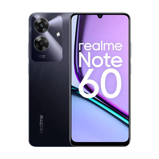 [6941764444607] Realme Note 60 4G Dual Sim 4GB RAM 128GB - Marble Black