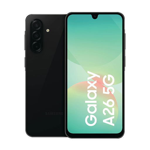 [8806097072829] Samsung Galaxy A26 5G A266 Dual Sim 6GB RAM 128GB - Black