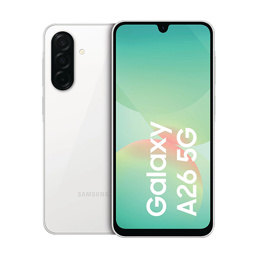 [8806097072874] Samsung Galaxy A26 5G A266 Dual Sim 6GB RAM 128GB - White
