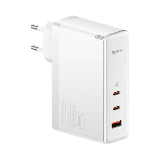 [6932172610234] Baseus 140W Pro Fast Charger GaN5 - White 