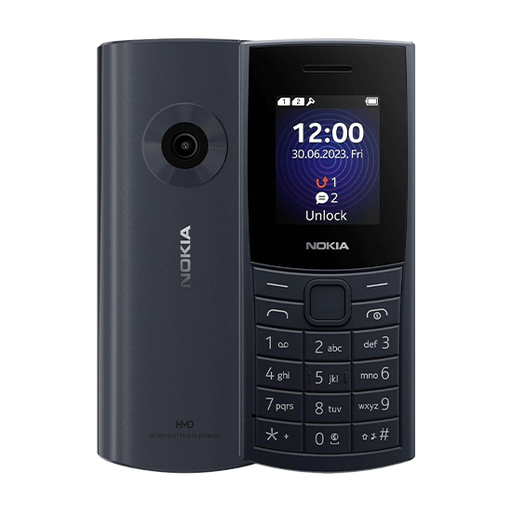 [6438409099303] Nokia 110 2024 (EN,DE,IT,FR,ES,PT,RO) - Blue