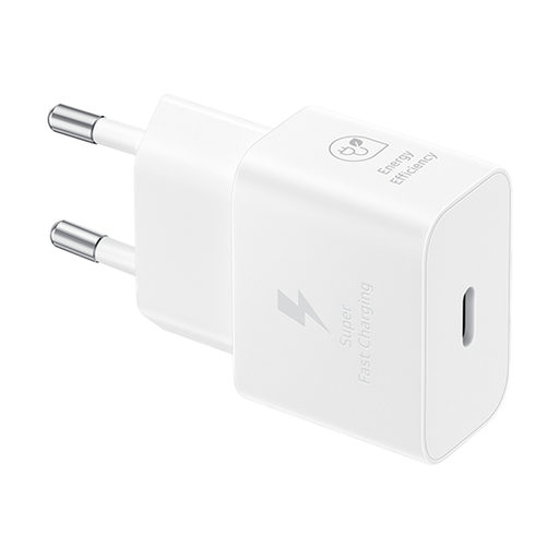 [8806094912081] Samsung 25W USB-C Fast Adapter EP-T2510 - White