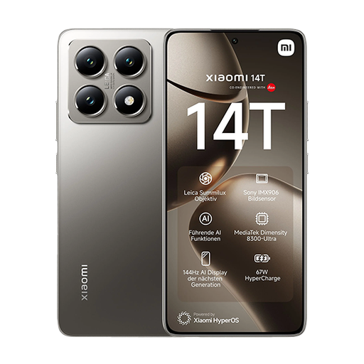 [6941812712153] Xiaomi 14T 5G Dual Sim 12GB RAM 256GB - Grey